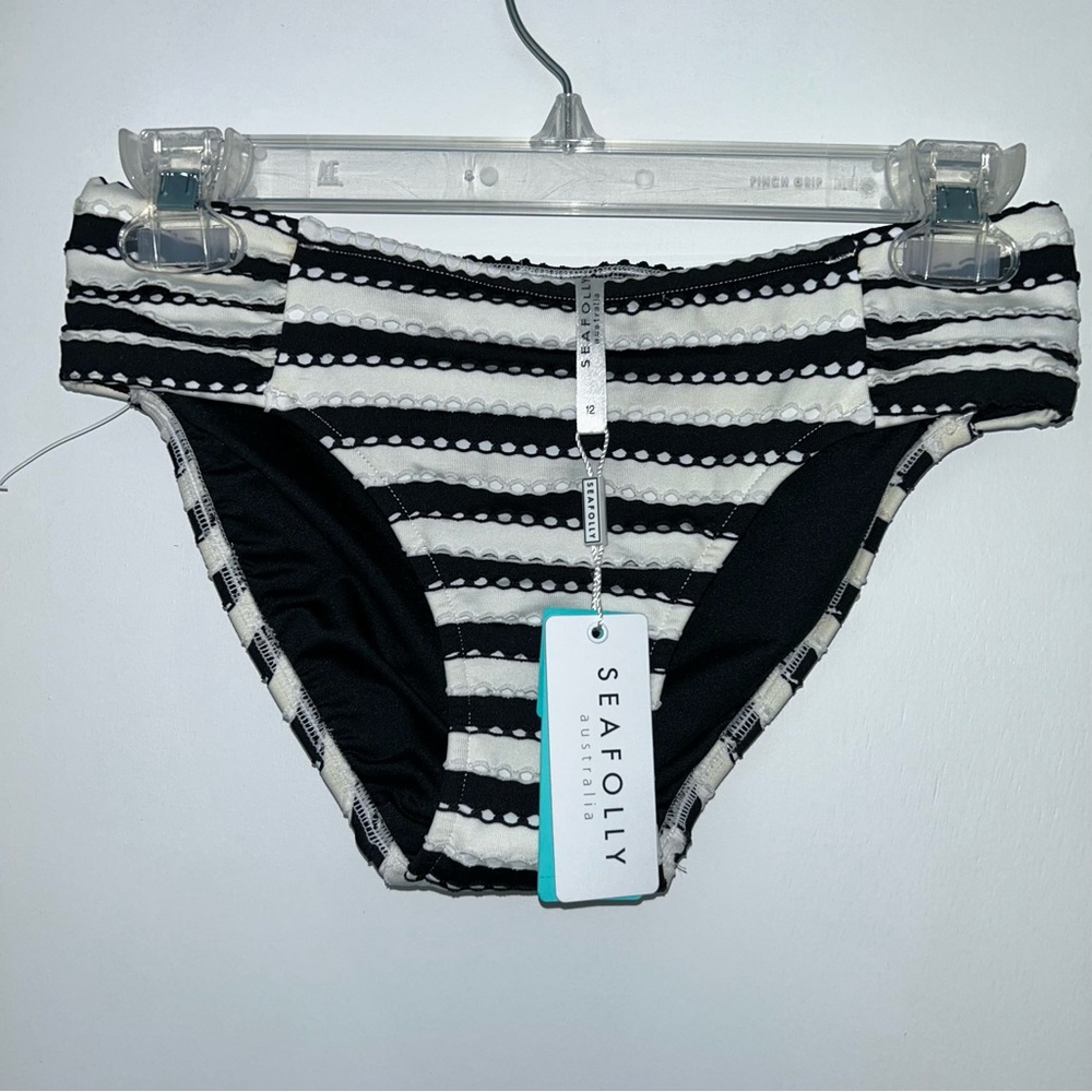 NWT SEAFOLLY Coast To Coast Swim Suit Bottom USA Size 8